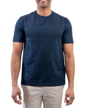Herno T-shirt e polo collo a girocollo blu