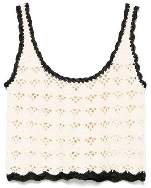 Zimmermann Sleeveless Tops - Brown