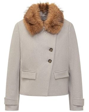 Ba&sh Winter Jackets - Grau