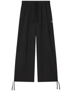 KENZO Wide Trousers - Black