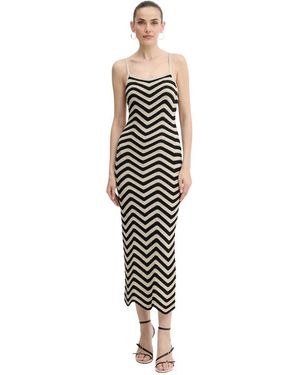Guess Midi Dresses - Metálico