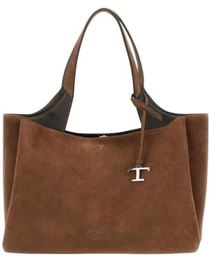 Tod's Tote Bags - Marrone