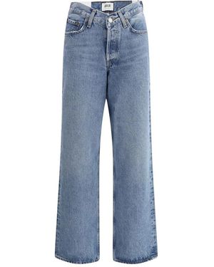 Agolde Wide Jeans - Blu