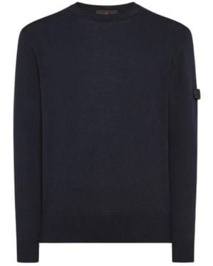 Peuterey Round-Neck Knitwear - Blue