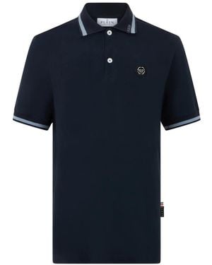 Philipp Plein Polo Shirts - Azul