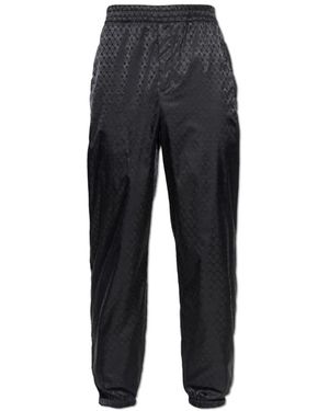 McQueen Straight Trousers - Negro