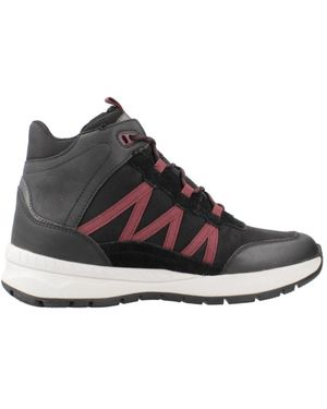 Geox Lace-Up Boots - Nero