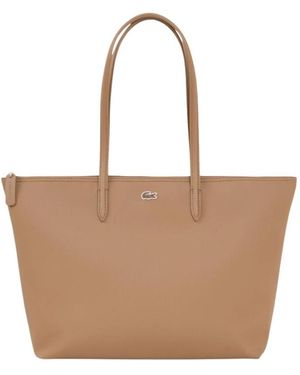 Lacoste Tote Bags - Marrón