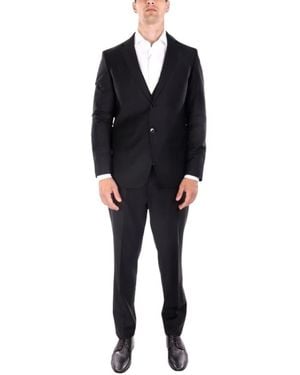 KARL LAGERFELD Single Breasted Suits - Black