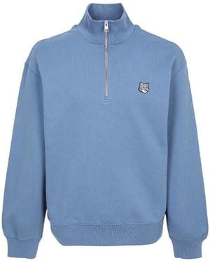 Maison Kitsuné Zip-Throughs - Blue