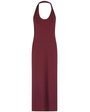 Seventy Kleedjes ,Rood ,Abito Tagliato - Paars