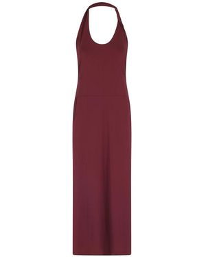 Seventy Kleedjes ,Rood ,Abito Tagliato - Paars