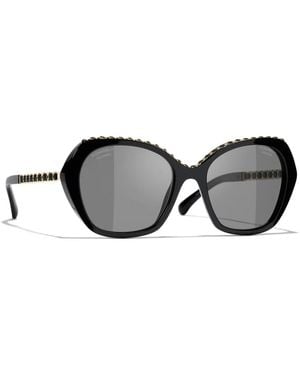 CHANEL Sunglasses - Black