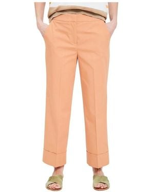 Via Masini 80 Straight Trousers - Pink