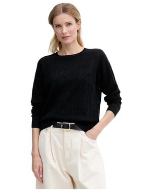 DKNY Trui Met Ronde Hals - Zwart