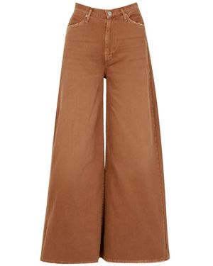 Roy Rogers Wide Jeans - Brown