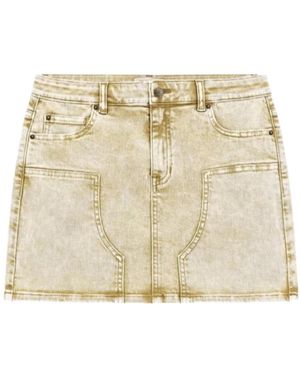 Guess Denim Skirts - Metallic