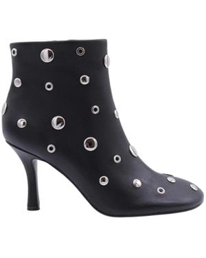 Lola Cruz Heeled Boots - Blue