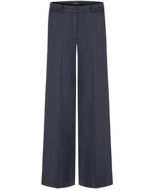 Cambio Wide Trousers - Blue