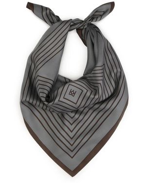 Kazar Silky Scarves - Gris