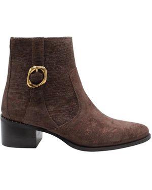 Floris Van Bommel Schoenen ,Bruin ,Evi 05.15
