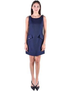 Elisabetta Franchi Short Dresses - Bleu