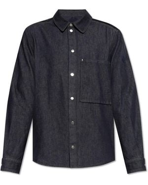 Moncler Denim Shirts - Azul