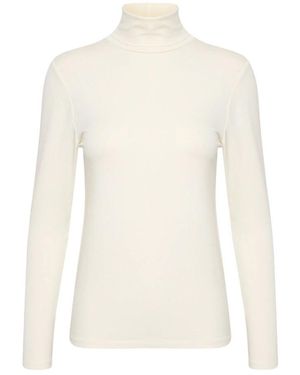 Soaked In Luxury Long Sleeve Tops - Blanc