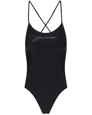 Ganni One-Piece - Negro
