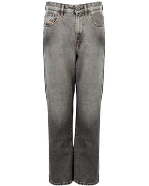 DIESEL D-Reggy Rechte Jeans - Grijs