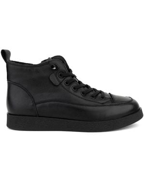 Linda Baumann Lace-Up Boots - Black