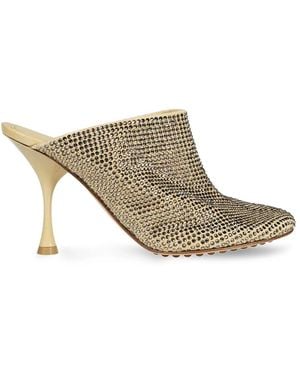 Bottega Veneta Heeled Mules - Grey
