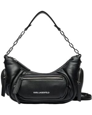 Karl Lagerfeld Shoulder Bags - Black