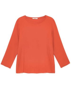 Maliparmi Long Sleeve T-Shirts - Orange