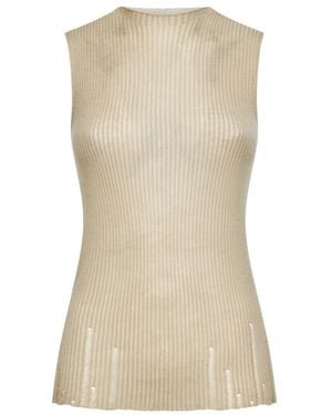 Uma Wang Sleeveless Tops - Naturel