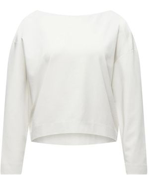 DRYKORN Round-Neck Knitwear - White