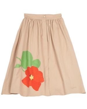 Mii Midi Skirts - Rosso