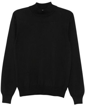 Tagliatore Turtlenecks - Black
