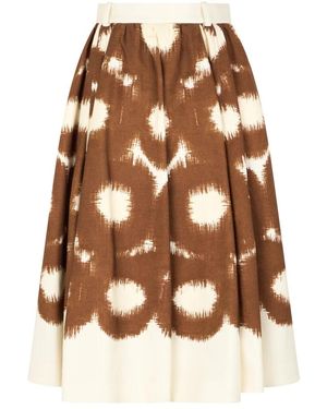 Prada Midi Skirts - Marrón