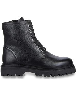 Marco Tozzi Lace-Up Boots - Negro