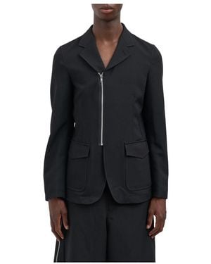 Comme des Garçons Zip Blazer - Zwart