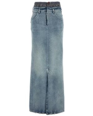 Maison Margiela Denim Skirts - Blue