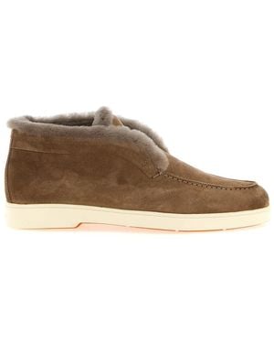 Santoni Winter Boots - Marron