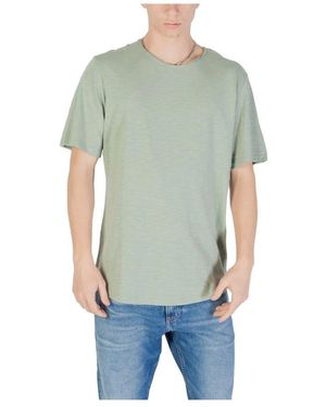 Jack & Jones Grünes Rundhals T-Shirt