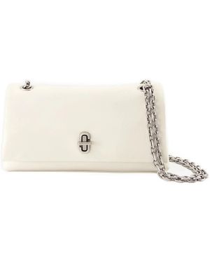 Marc Jacobs Tassen ,Wit ,Wol Dual Chain Mini Bag