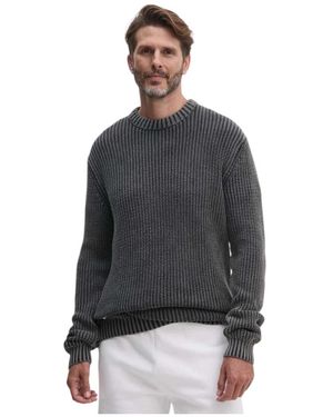 Alpha Industries Truien & Vesten ,Grijs ,Katoen Acid Pullover - Zwart