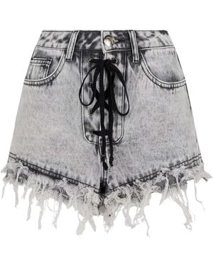 FK Denim Shorts - Grigio