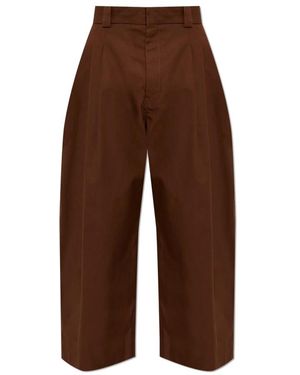Balenciaga Katoenen Cargo Broek - Bruin