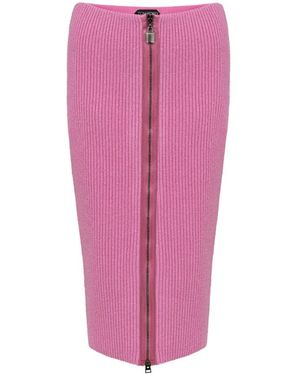 Tom Ford Midi Skirts - Rosa
