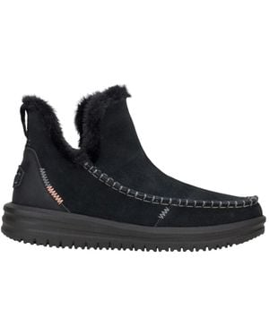 HEYDUDE Winter Boots - Black